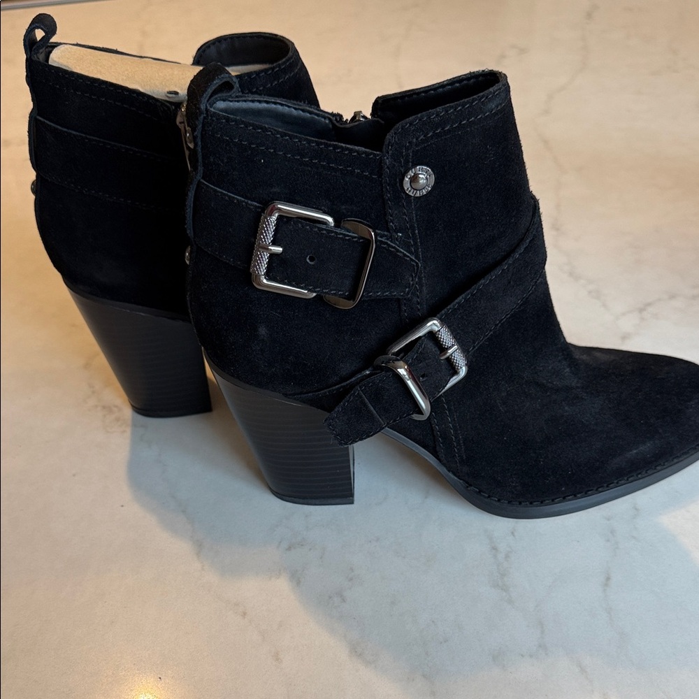 Guess Black Ankle Booties